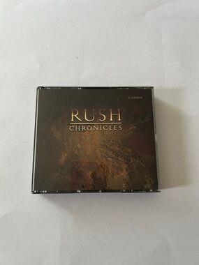 Rush CD Album Compilation Chronicles Rock Brown Vintage Music Collector DJ Band